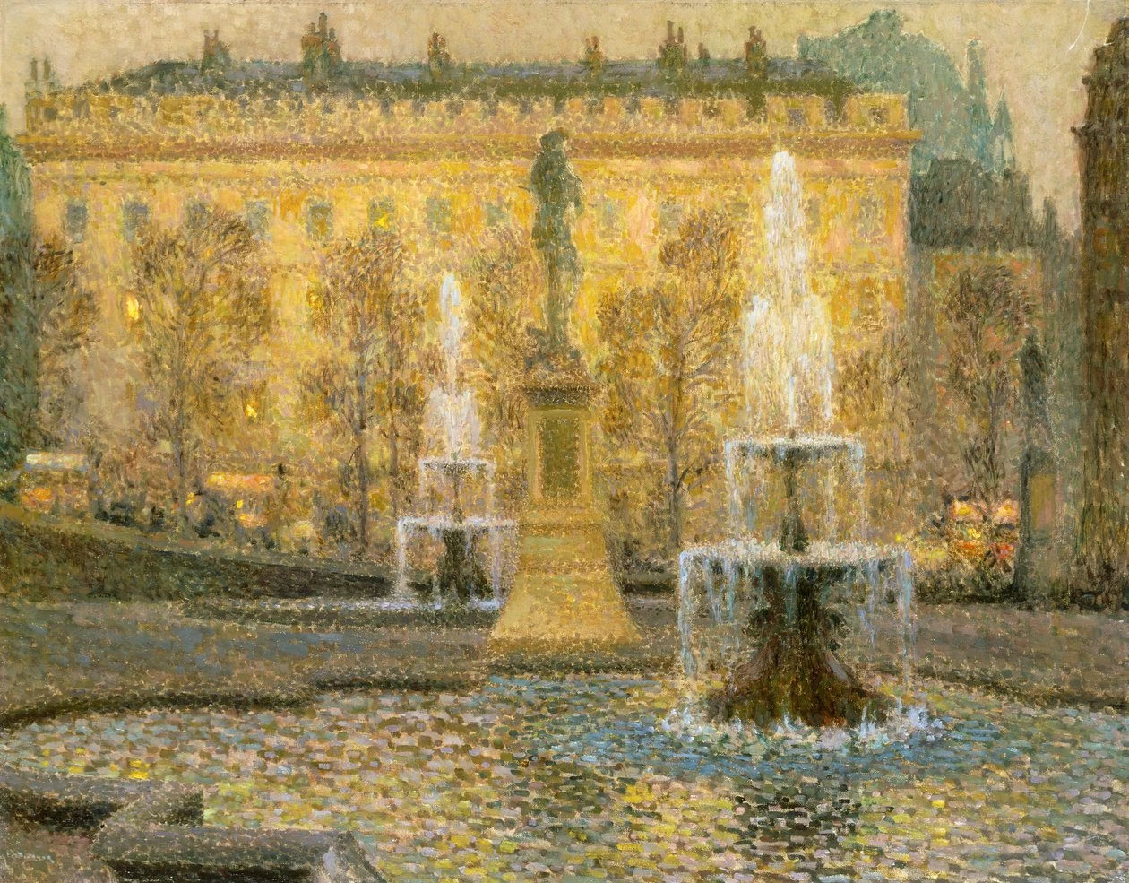Henri Le Sidaner - 238, Trafalgar Square, Londra